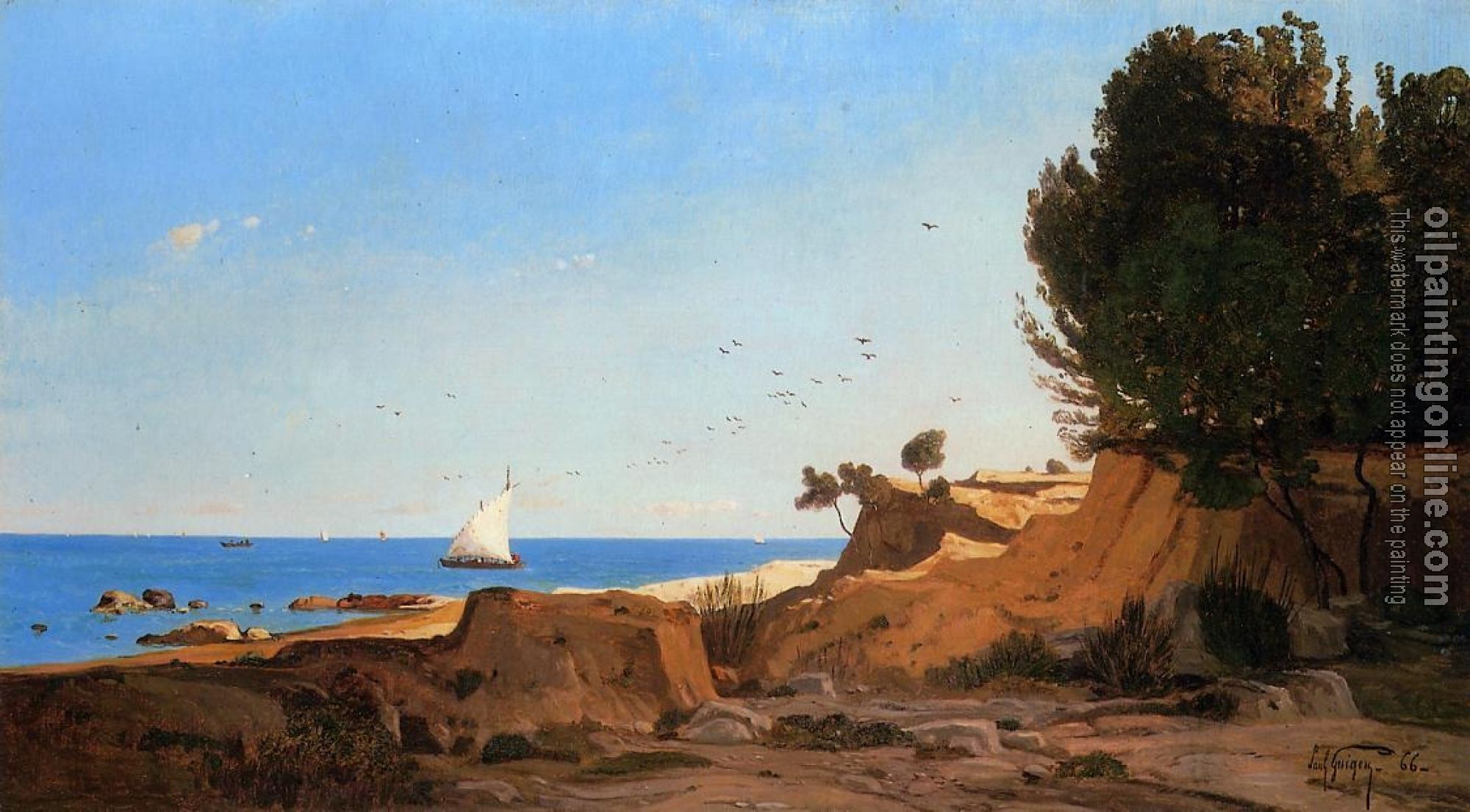 Guigou, Paul-Camille - Around the Cap-Couronne near Marseille